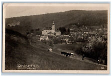 Lockenhaus Burgenland Austria Postcard General View 1930 Posted RPPC Photo picture