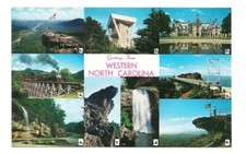 Greetings Western North Carolina NC Postcard Souvenir  picture