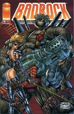 Badrock #1B VF; Image | Stephen Platt Rob Liefeld - w/Bag+Board picture