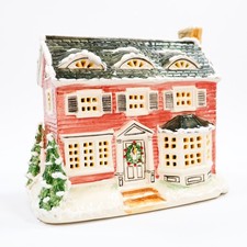 Vtg Original WB Studios Walter Brockmann Colonial Christmas House 1981 Holiday picture