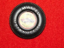 VINTAGE CLIP BACK BUTTON PLASTIC 1970 MATTEL HOT WHEELS SNAKE II picture