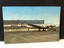 2 Vintage Postcard TWA Airlines Martin Starliner 1955 1956 Stamp. Canada picture