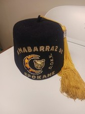 Vintage DOKK Dramatic Order Of The Knights Of Khorassan Tiger Face Official Fez picture