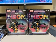 🔥 Topps 2026 Marvel NEON Mega Box - in hand - new/sealed - quick shipping X 2 picture