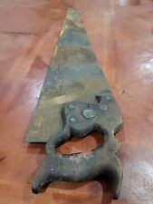 Vintage H Disston And Sons Philada 26in Hand Saw picture