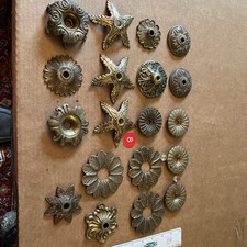 Vintage Spanish Chandelier Parts Lighting Restoration Parts No. 8 picture