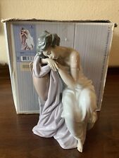 Lladro Large 10” Porcelain Figurine Young Women 06313 Lost in Dreams w/ Box picture