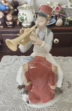 VINTAGE Lladro Porcelain Large Figurine Practice Makes Perfect #1408, Spain picture