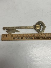 Large 8.25” Key to the City of Greensboro NC 1955 Morris Mayors Key Vintage picture