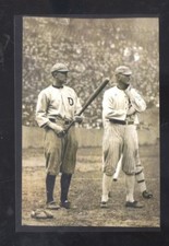 REAL PHOTO DETROIT TIGERS TY COBB WHITE SOX JE JACKSON BASEBALL POSTCARD COPY picture