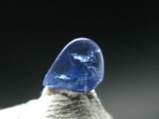 Gem Benitoite Polished Stone From California - 0.43 Carats - 6x4mm picture