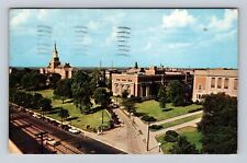 Cincinnati OH-Ohio, University Of Cincinnati, 1950's Cars Vintage c1953 Postcard picture