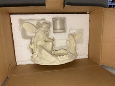 Partylite P7627 Ariana's Garden Fairy Votive Holder - Ivory Bisque Porcelain picture