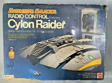 Vintage 1979 Mattel BATTLESTAR GALACTICA Radio Remote Control Cylon Raider W/BOX picture
