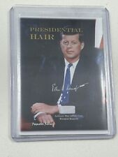 John F. Kennedy Hair Strand President Historic Card Famous Relics Rare DNA JFK picture