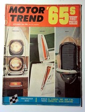 Motor Trend Vintage 1964 Car Magazine Vol. 16 No. 9 September Illustrated picture
