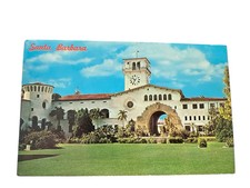 Vintage County Courthouse Santa Barbara CA Postcard by Dexter Press picture