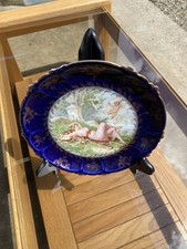 Antique RC Claire Collector Cabinet Plate With Stand picture