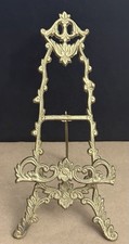 Olee Victorian Design Metal Standing Tabletop Easel Photo Picture Holder Stand picture