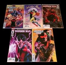 WONDER MAN #1 2 3 4 5 1st print Complete Set Marvel Comics 2026 NM disney+ picture