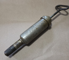 vintage Alemite pumper Stewart Warner grease gun MOD #6178 Push handle picture
