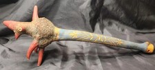 Penobscot Indian Native American Burl Root  Engraved Club 19