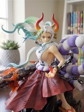One Piece Yamato Figure 20cm Kanabo Club Oni Horns Anime Statue Collectible Gift picture