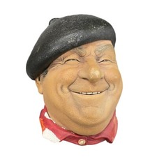 Collectible Bossons Chalkware Head #89 Pierre Frenchman Congleton England 1971 picture