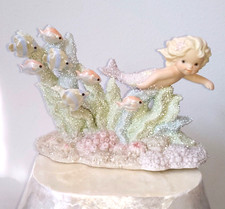 ENESCO CORAL KINGDOM MERMAID FIGURINE   