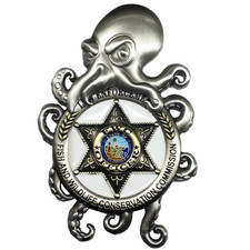 BL10-8 Florida FWC Challenge Coin Fish and Wildlife Conservation Commission Offi picture