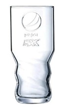 4 x Pepsi Max Embossed 20oz glasses Brand New Pub Man Cave Home Bar  picture