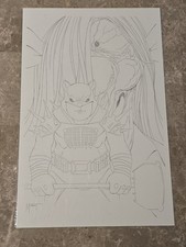 Do You Pooh Original Art By Marat Mychaels Absolute Batman Homage 11x17 1/1 picture