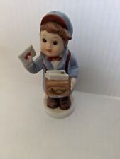 Hummel-like Figurines Boy With Mail. Pre-owned picture
