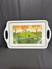 Villeroy and Boch tray gathering wood deer hills decor kitchen collect  picture