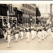 c1940s Winston-Salem NC Sons Amer. Legion Band Parade Parks Chrysler Plymouth 6