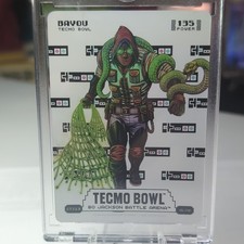 Tecmo Bowl Bo Jackson Battle Arena Bayou Glow Power 135 #ST213 Trading Card picture