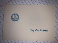EAST GERMAN AWARD DOCUMENT LOT MILITARY POLITICAL DDR GDR 1970S 1980S COMMUNIST picture