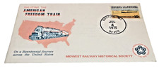 JULY 1975 AMERICAN FREEDOM TRAIN BOSTON MASSACHUSETTS SOUVENIR ENVELOPE picture