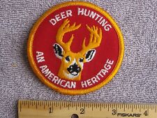 Deer Hunting An American Tradition Patch picture