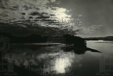 1985 Press Photo The Shoreline of Lower Wisconsin River east of Boscobel. picture