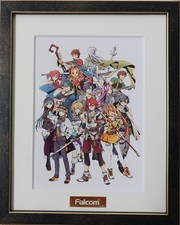 Trails 45th Legend of Heroes Serial Numbered Framed Art Falcom Ys Not For Sale picture