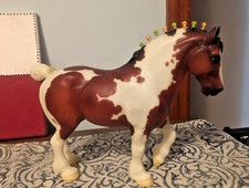 Breyer Seamus Spotted Bay Pinto Clydesdale Draft Horse Sr #760264 Flagship 2019 picture
