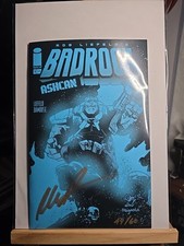 BADROCK 1 ASHCAN BLUE SIGNED ROB LIEFELD WHATNOT EXCLUSIVE LIMITED TO 60 COPIES  picture