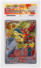 ACE 10 Cyndaquil 047 Black Star Promo Pokemon Gem Mint picture