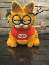 Vintage Garfield Talking pull string plush Stuffed Animal 1983 Mattel WORKS picture