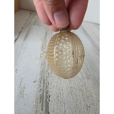 Vintage antique made in US of A heidt? Teardrop bumpy Glass Mercury on silvered picture