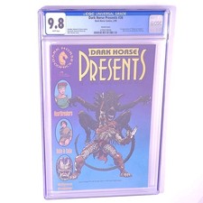 Dark Horse Presents #36 Variant Cover, CGC 9.8, WP (1990) 1st Aliens vs Predator picture