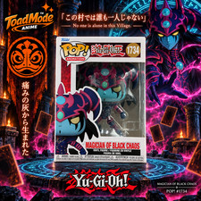 TM‑0080 Magician of Black Chaos #1734 Yu‑Gi‑Oh Funko Pop Animation Figure New picture