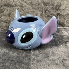 Disney Stitch 12 Ounce Ceramic 3D Sculpted Mug Blue Lilo & Stitch Mug picture