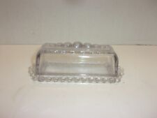 Vintage Candlewick Imperial Glass 1/4 Lb Butter Dish 2 Pisces picture